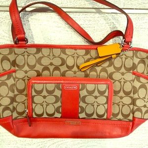 Coach bag and wallet